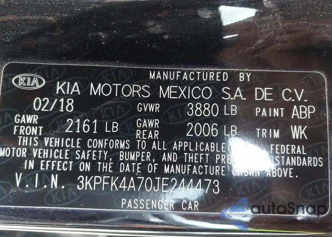 3KPFK4A70JE244473: 43478084