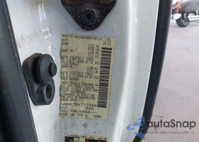 1N6BD0CT9GN715940: 43478372