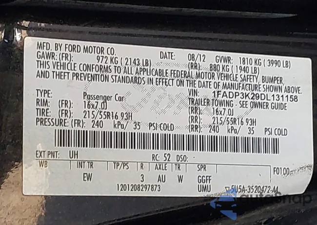 1FADP3K29DL131158: 43479059