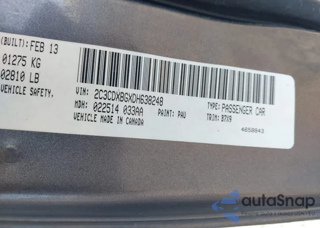 2C3CDXBGXDH638248: 43479131