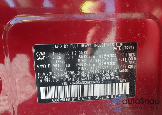 4S4BSANC6H3349312: 43479369