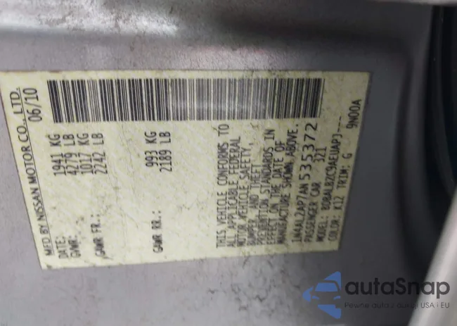 1N4AL2AP7AN535372: 43479403