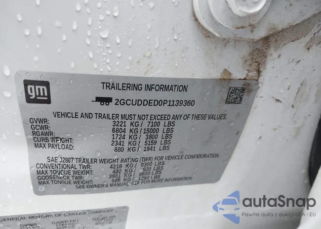 2GCUDDED0P1139360: 43480459