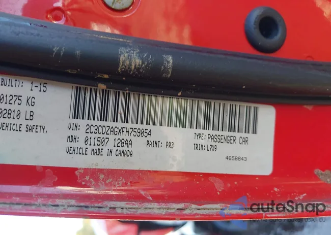 2C3CDZAGXFH759054: 43480790