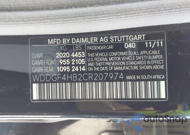 WDDGF4HB2CR207974: 43480934