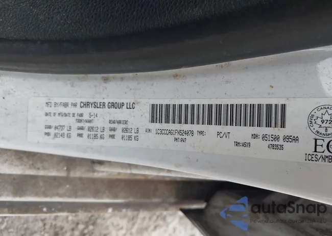 1C3CCCAG1FN524078: 43481515