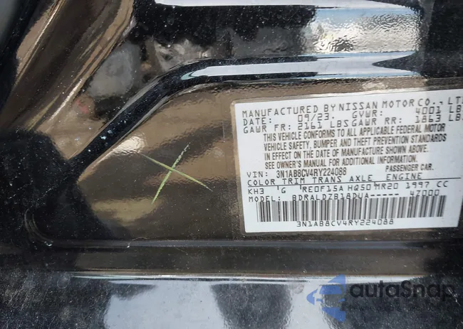 3N1AB8CV4RY224088: 43481743