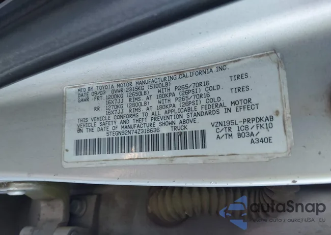 5TEGN92N74Z318636: 43482050