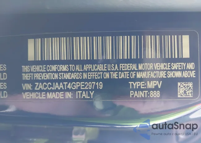 ZACCJAAT4GPE29719: 43481170