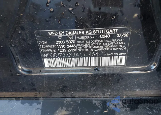 WDDDJ72XX9A150454: 43482622