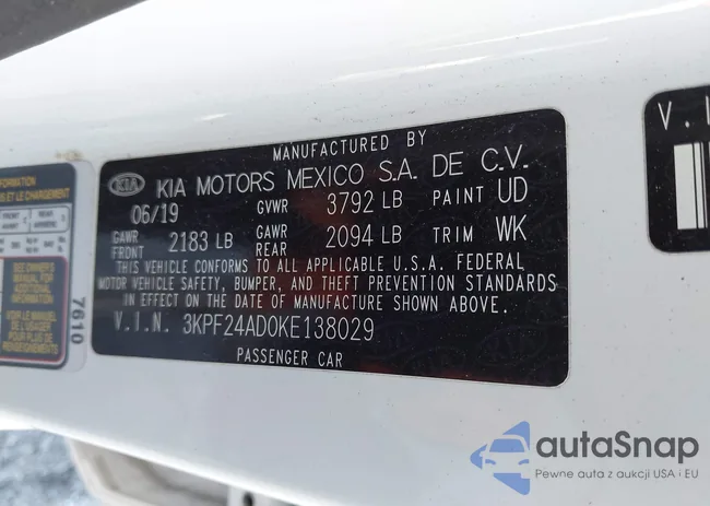 3KPF24AD0KE138029: 43482903