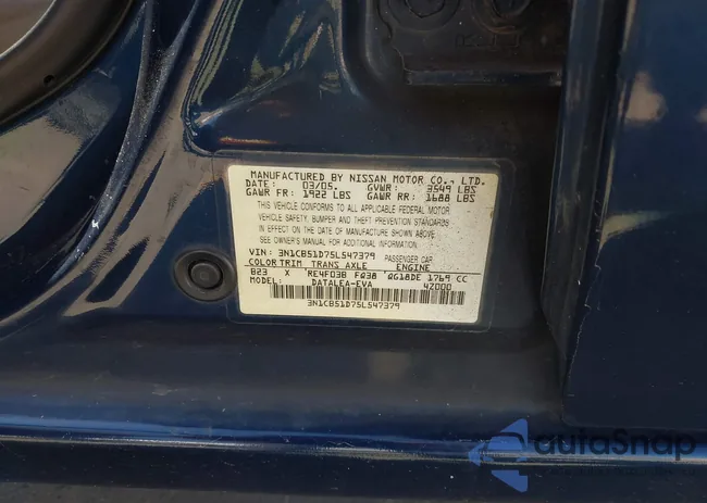 3N1CB51D75L547379: 43482244