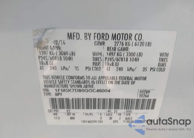 1FM5K7D80GGC46004: 43482279