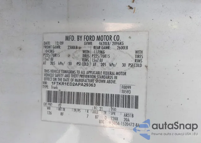 1FTKR1ED2APA29363: 43483495