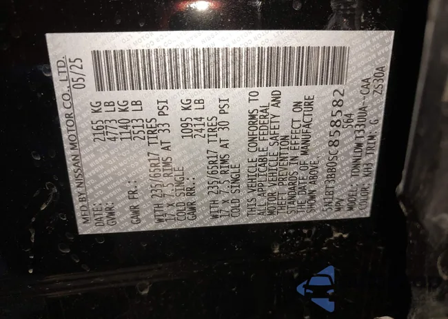 5N1BT3BB0SC858582: 43483590