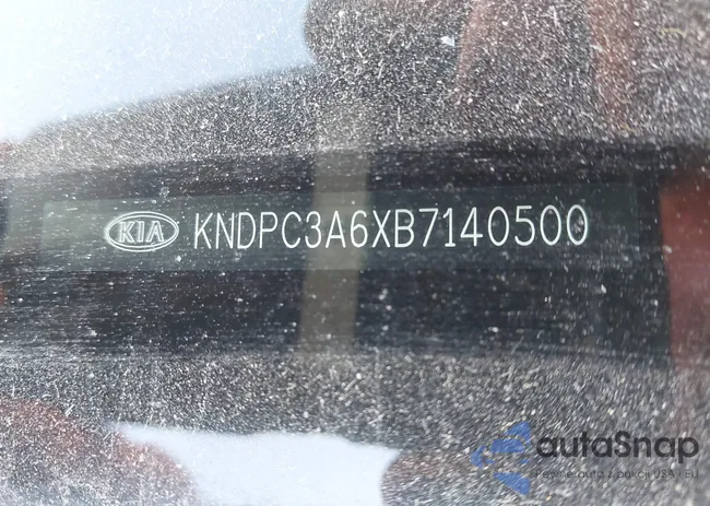 KNDPC3A6XB7140500: 43483747