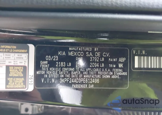 3KPF24AD3PE612496: 43483790