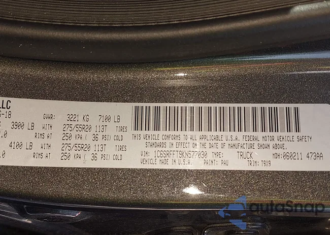 1C6SRFFT9KN577030: 43483886