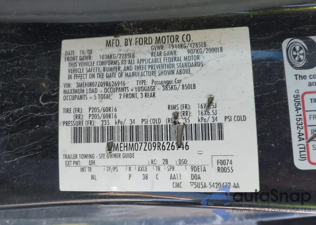 3MEHM07Z09R626946: 43483126