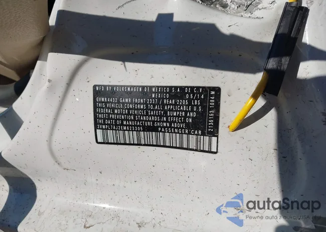 3VWPL7AJ2EM623305: 43483334