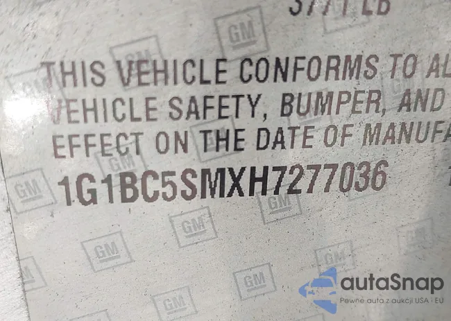 1G1BC5SMXH7277036: 43484591