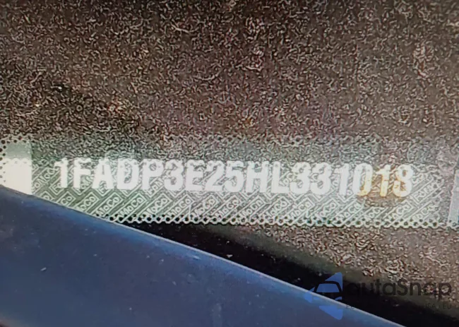 1FADP3E25HL331018: 43484650