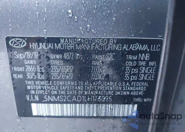 5NMS2CAD1LH176095: 43484729