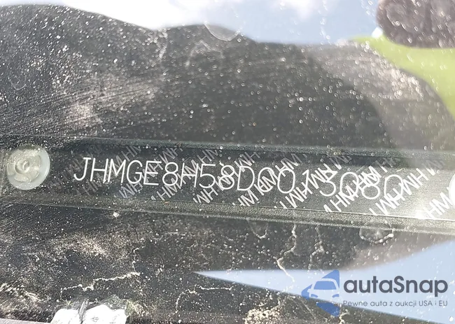 JHMGE8H58DC013080: 43484751