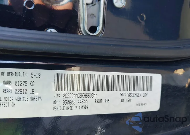 2C3CCAAG8KH660344: 43484176