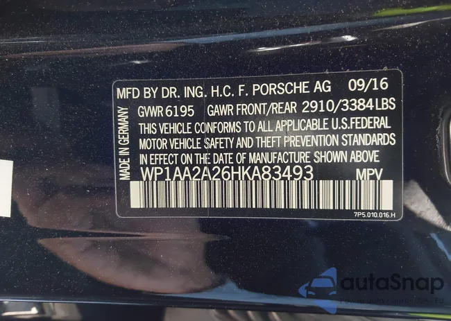 WP1AA2A26HKA83493: 43485893