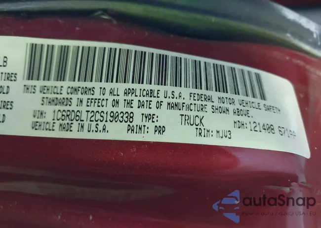 1C6RD6LT2CS190338: 43486008