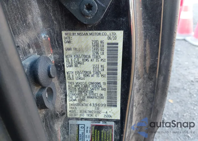 1N6AD0CW7AC439699: 43485083