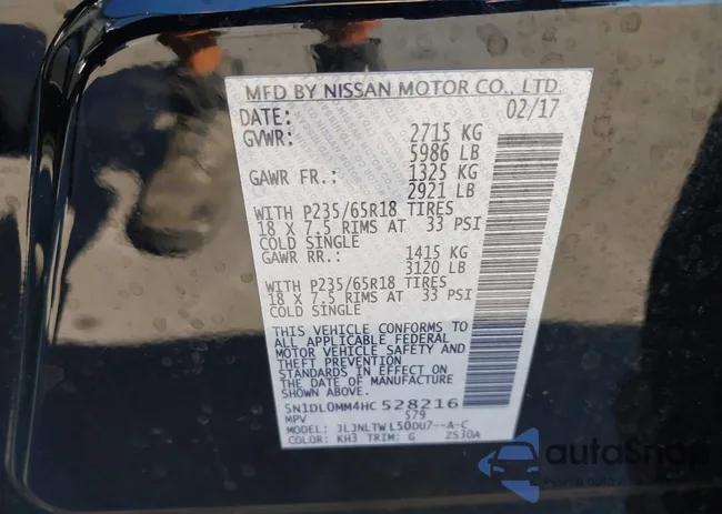 5N1DL0MM4HC528216: 43485141