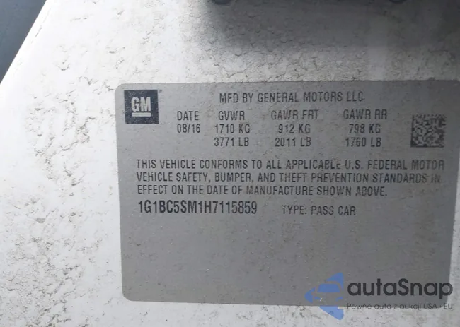 1G1BC5SM1H7115859: 43485171