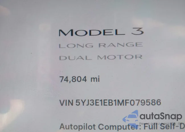 5YJ3E1EB1MF079586: 43485206