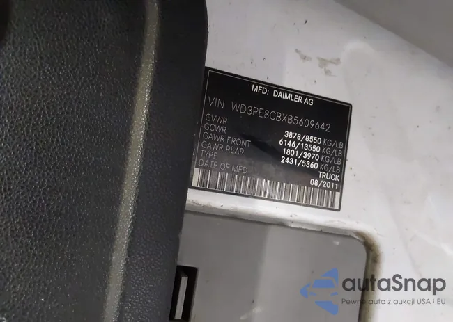 WD3PE8CBXB5609642: 43485215