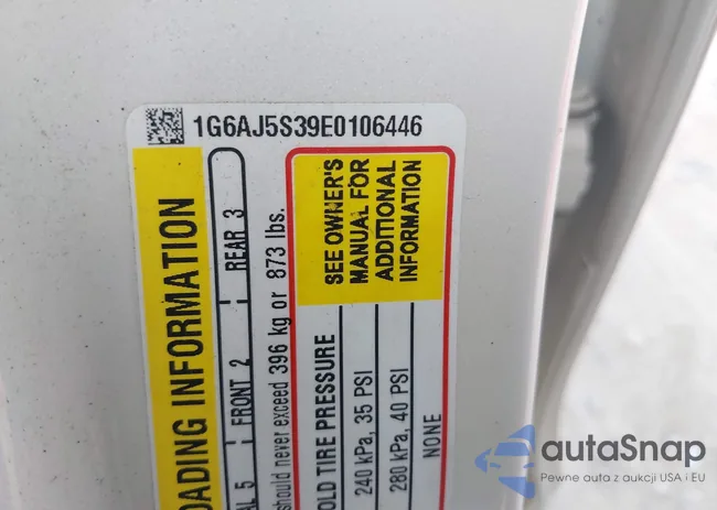 1G6AJ5S39E0106446: 43485447