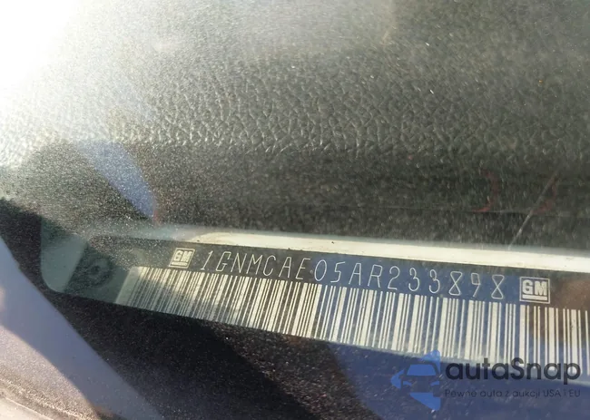 1GNMCAE05AR233898: 43486571