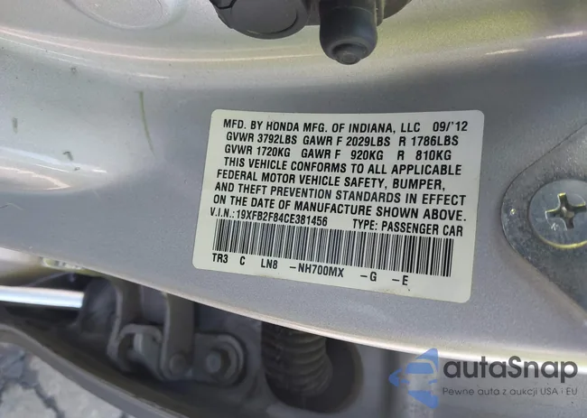 19XFB2F84CE381456: 43486580