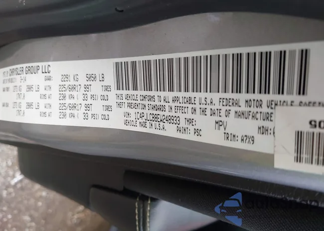 1C4PJLCB8EW248933: 43486796