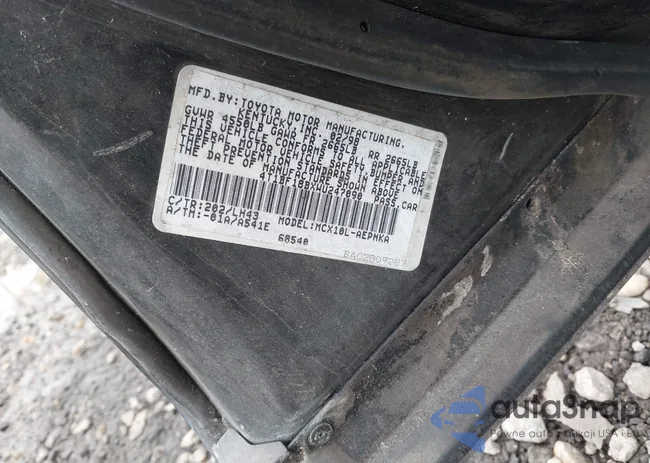 4T1BF18BXWU247090: 43486838