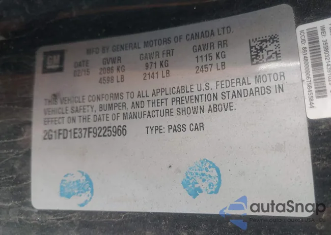 2G1FD1E37F9225966: 43486931