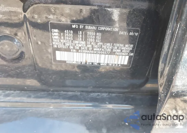 4S3BNAR65K3006577: 43487025