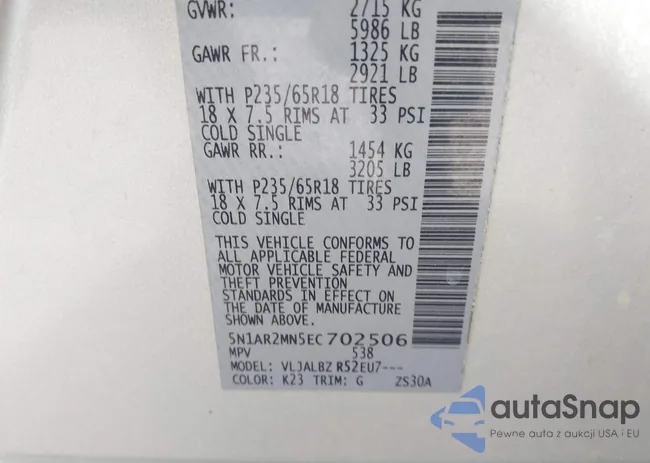 5N1AR2MN5EC702506: 43486164