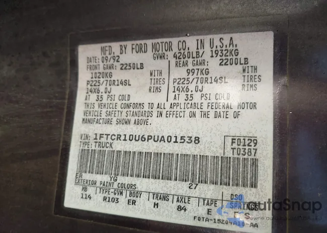 1FTCR10U6PUA01538: 43486308