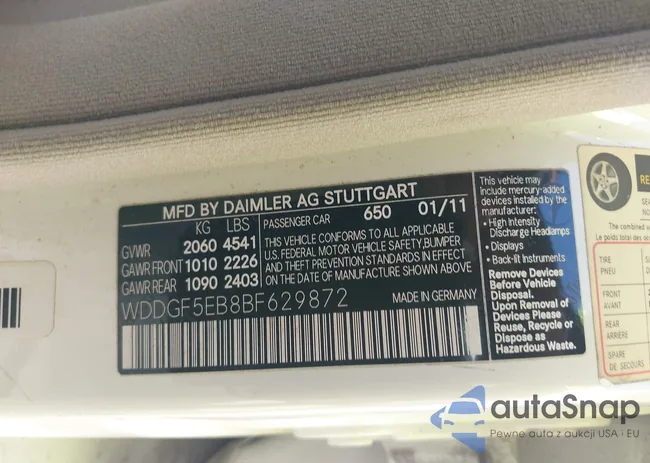 WDDGF5EB8BF629872: 43486456