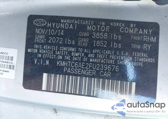 KMHTC6AE2FU239676: 43487366