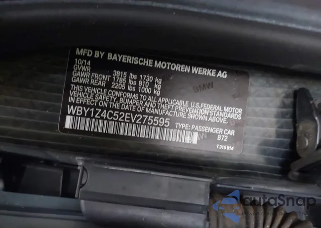 WBY1Z4C52EV275595: 43487395