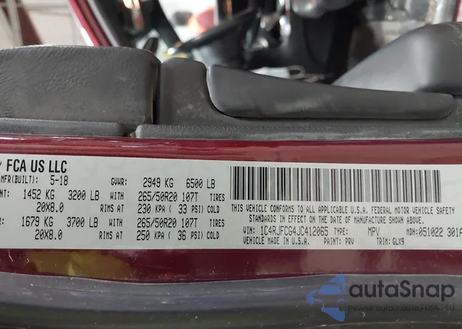 1C4RJFCG4JC412065: 43488728