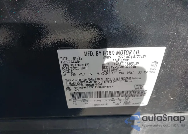 1FM5K8F81FGB81617: 43488853